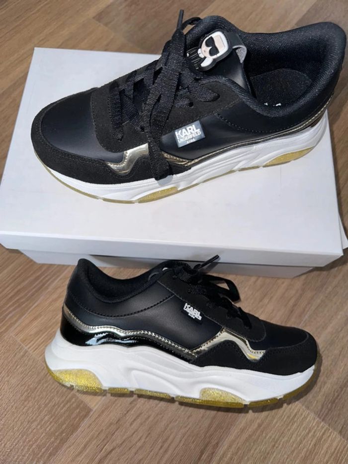 Magnifique paire basket Karl Lagerfeld t38
