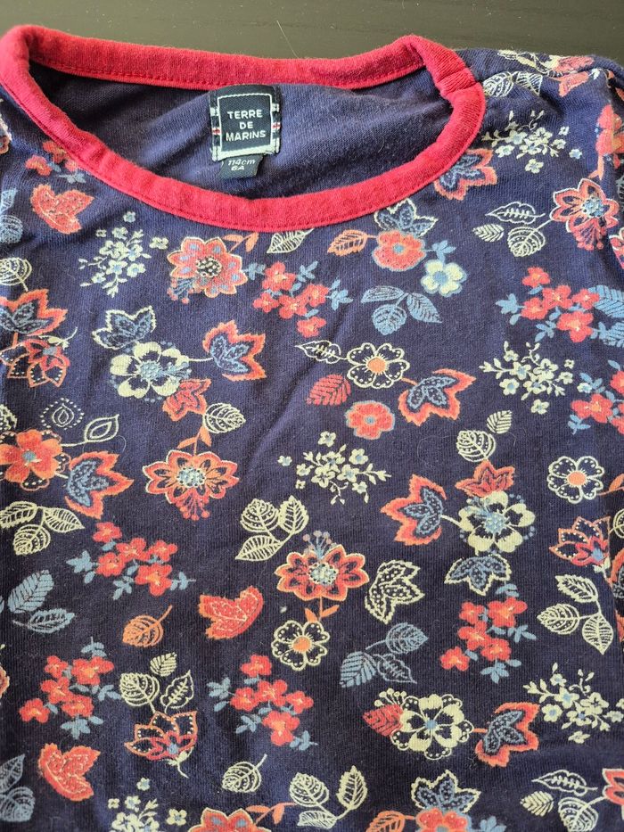 T-shirt manches longues Terre de Marins taille 6 ans - photo numéro 2