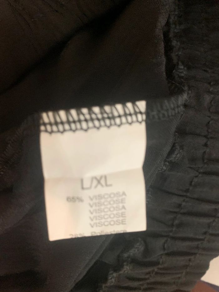 Pantalon noir fluide taille élastique 🍭🍭 - photo numéro 3