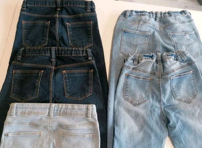 Lot 7 jeans skinny et slim Taille 8 ans fille 👖 - photo numéro 16