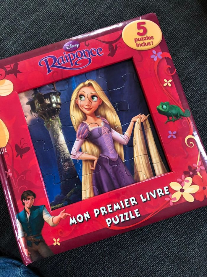 Livre puzzle Raiponce