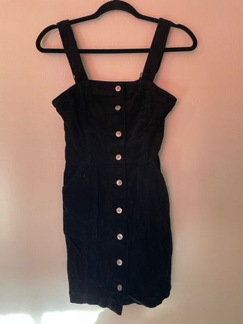 Robe salopette velour h&m