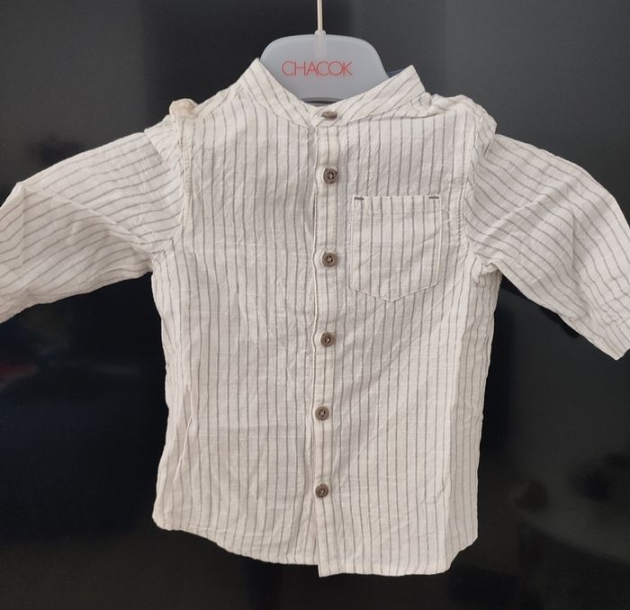 Chemise beige