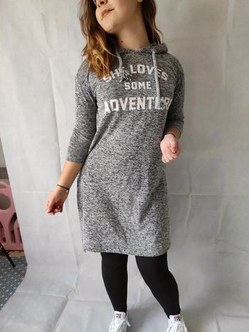 Robe à capuche t.S
