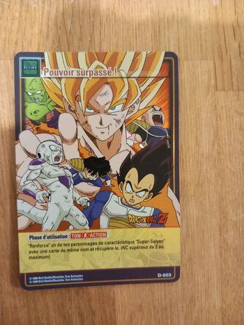 Carte Dragon Ball Z D-603