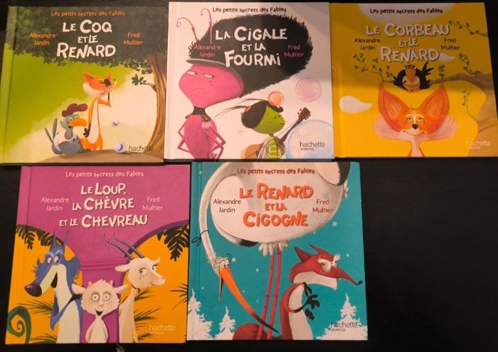 Livre McDo collection Les petits secrets des fables