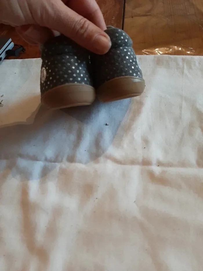 chaussures bottines 1er pas bébé fille pointure 19 Alma - photo numéro 2