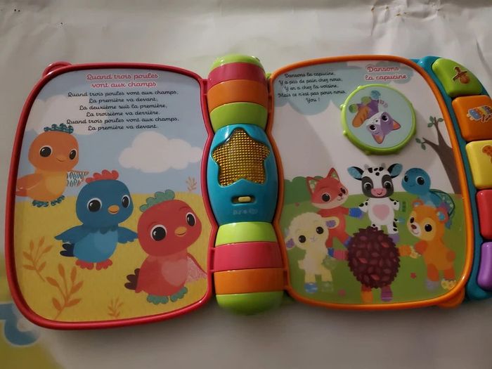 Super livre enchante VTECH très bon état - photo numéro 3