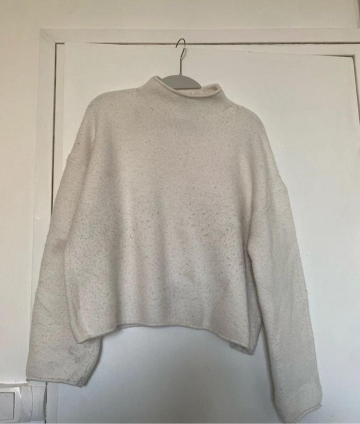 Pull blanc