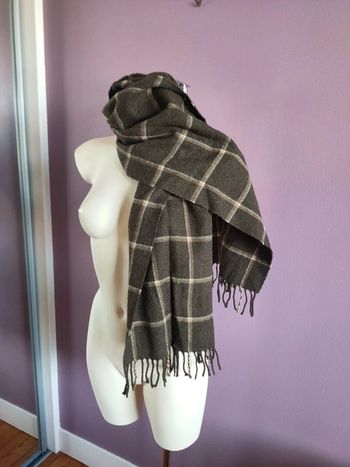 Écharpe en laine vintage