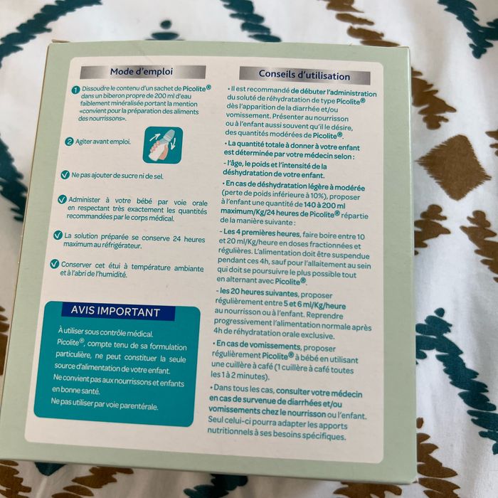 Solution de rehydratation Picot - photo numéro 4