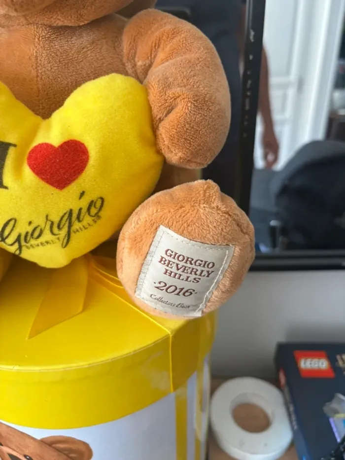 Lot de 2 peluche collector giorgio beverly hills 2016 - photo numéro 2