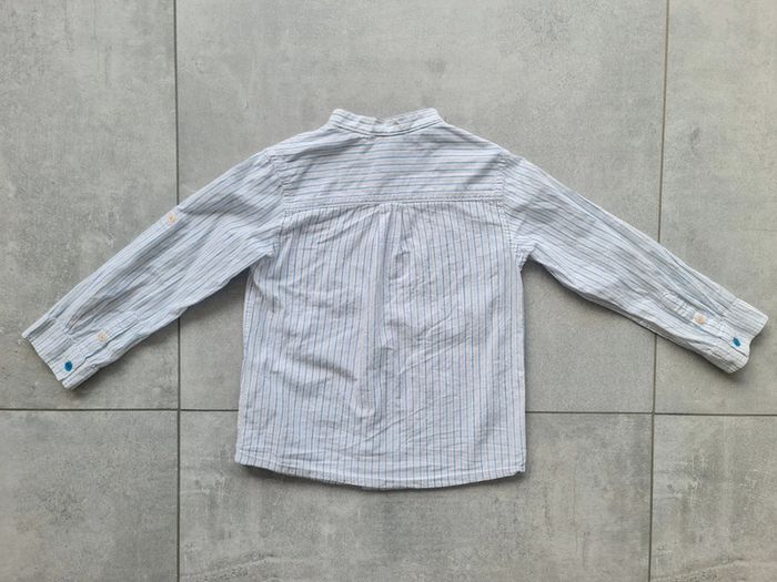 Ensemble cérémonie chemise manche longue col mao et gilet 6 ans - photo numéro 5