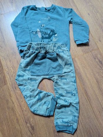 Magnifique ensemble petit béguin 