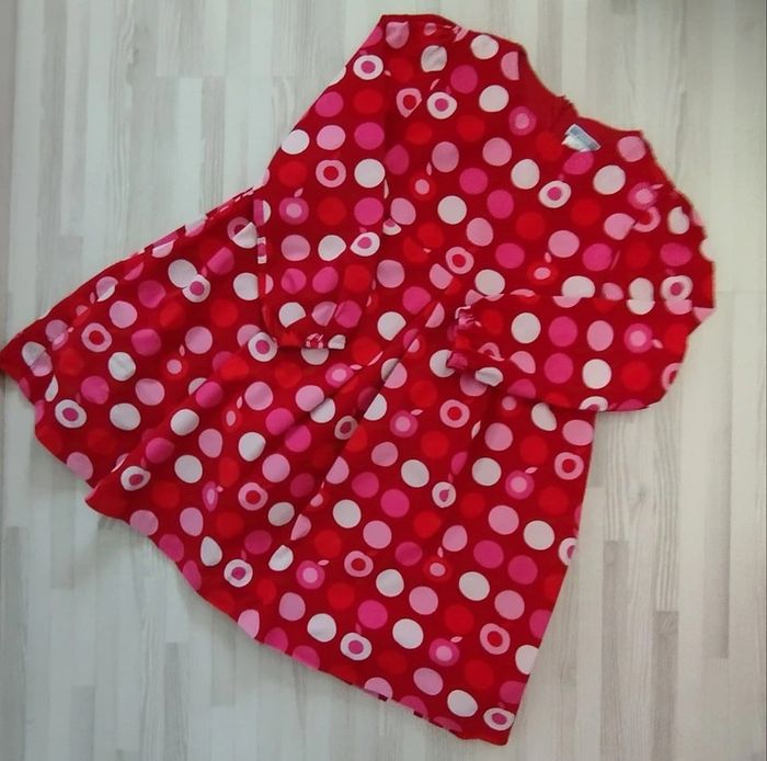 Robe velours jacadi 10 ans