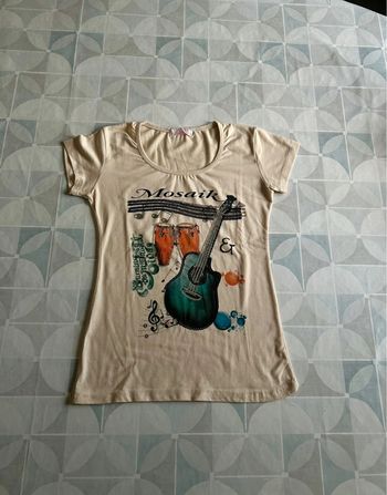 T shirt fille - 12 ans - Kids Star - en très bon état