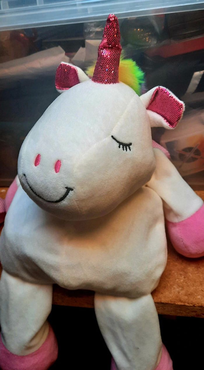 Peluche Sac à dos Licorne flying tiger - photo numéro 8