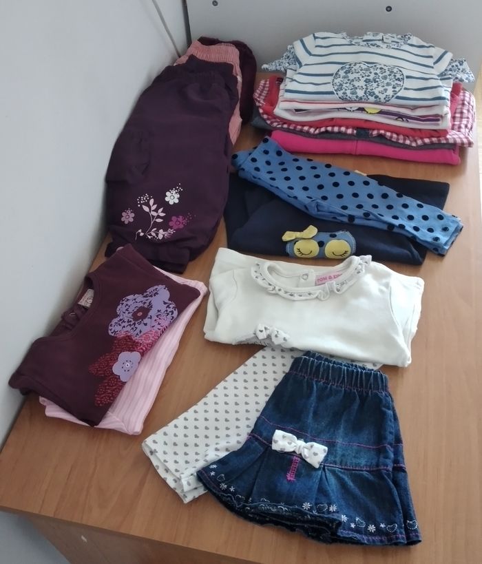 Lot de vêtements 6 mois fille