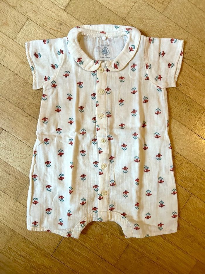 Lot de 3 combinaisons bébé 6 mois de marque - photo numéro 3