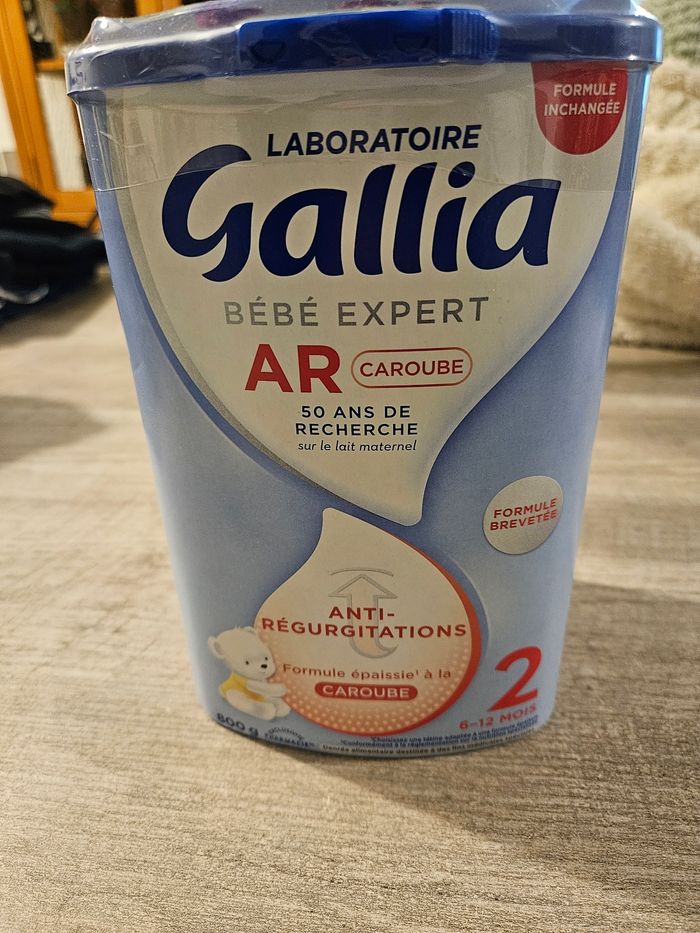 Lait gallia Ar caroube 2e age