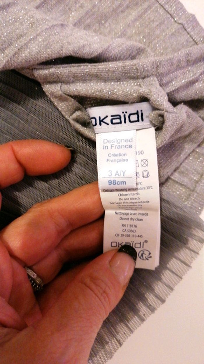 Jupe réversible #okaidi - photo numéro 5