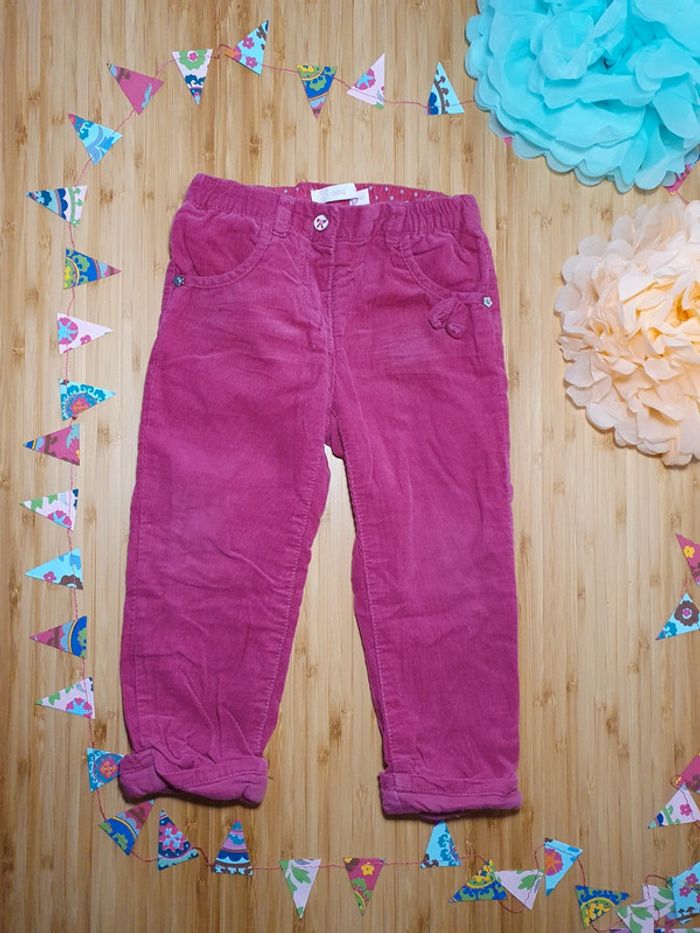 Pantalon Gemo velours côtelé taille 18 mois