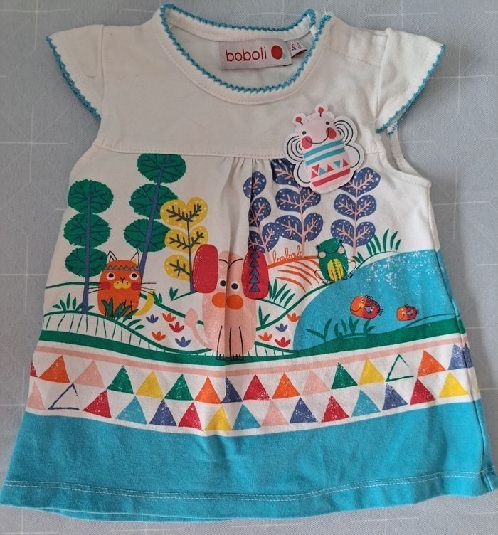 Lot de 3 robes bébé 3 mois TBE - photo numéro 2