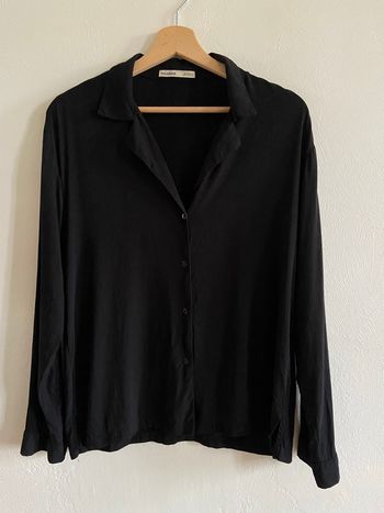 Blouse noire Pull&Bear