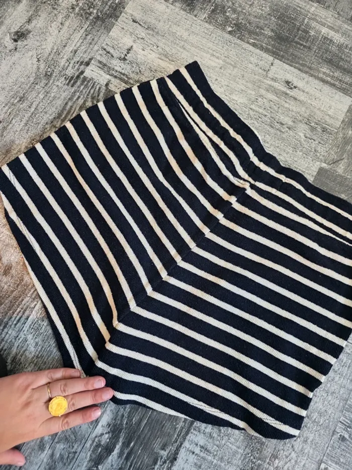 Short marin primark bleu et blanc - photo numéro 3