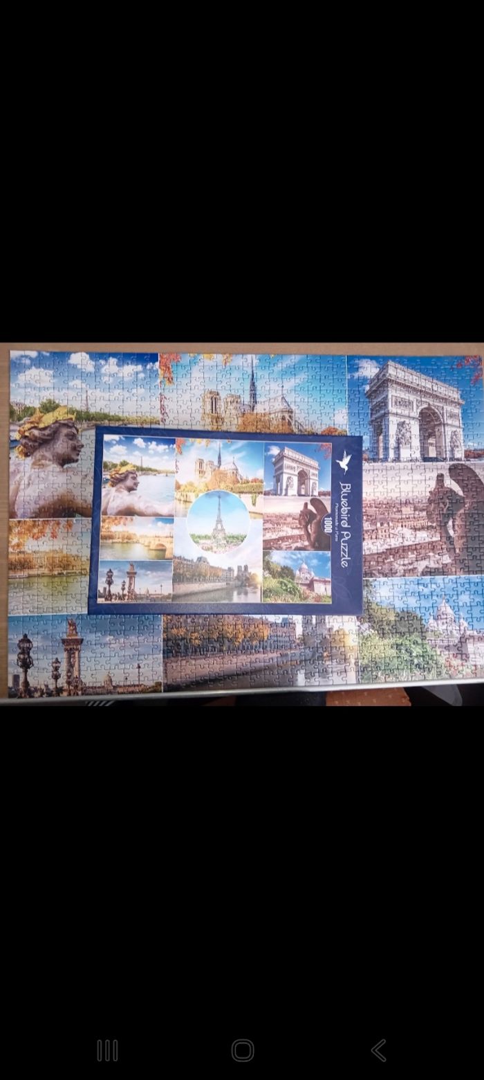 Lot de 7 puzzles 1000 pièces - photo numéro 2