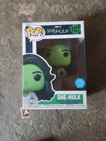 Pop she-hulk glitter