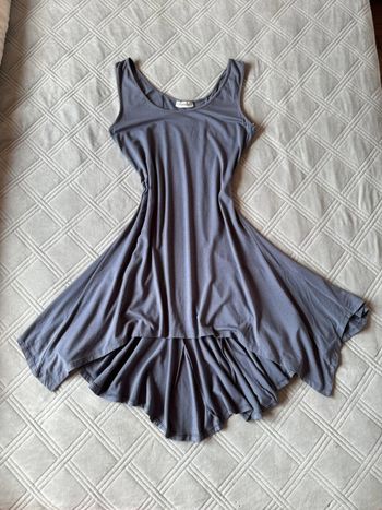 Robe asymétrique gris foncé - Clockhouse - Taille M - très bon état