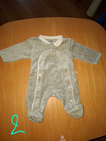 Dors-bien velour KIABI 