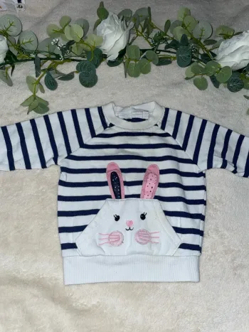Robe pull lapin Primark 3/6mois