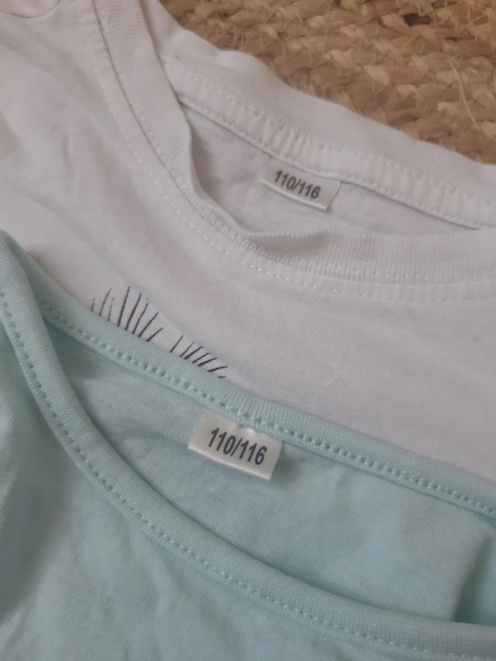 Lot de 2 tee-shirts Zeeman 110/116 cm - photo numéro 6
