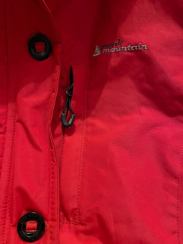 Parka de ski rouge Alava Peak Mountain - M - photo numéro 3