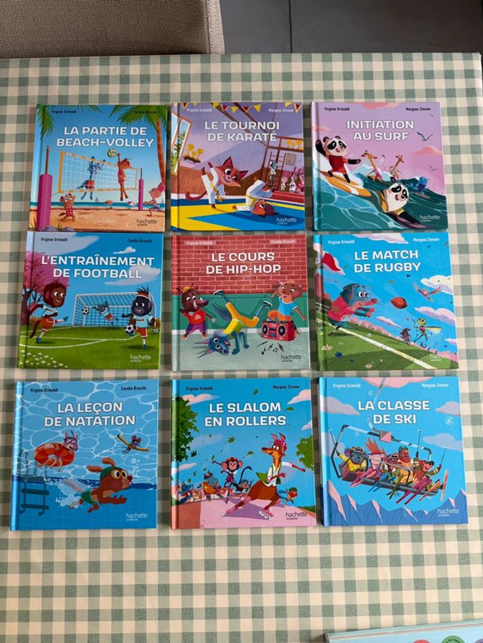 Lot de 9 livres enfant Mc Donald’s Hachette Jeunesse