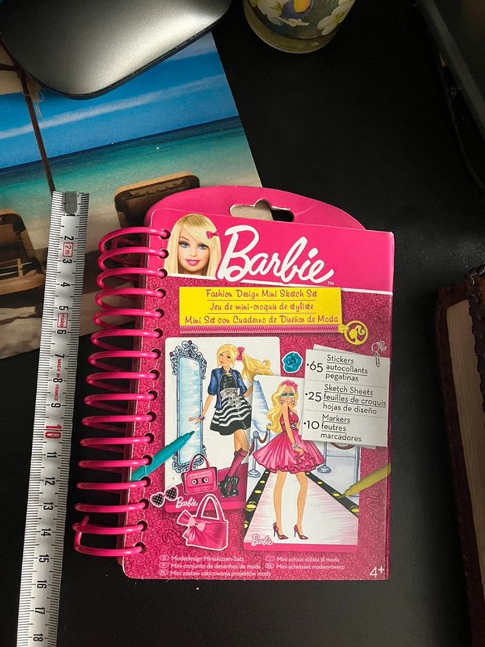 Carnet Notebook Design Mode Barbie - Fashion Mini Sketch Set - photo numéro 7