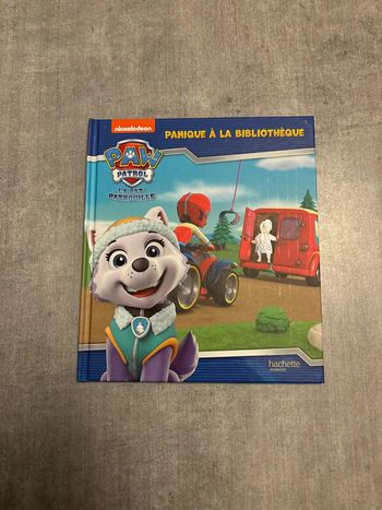 Livre Pat’Patrouille, panique à la bibliothèque