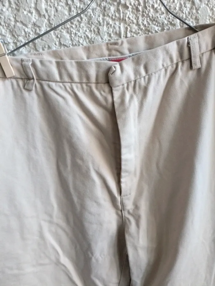 Pantacourt beige tex taille 46 - photo numéro 3