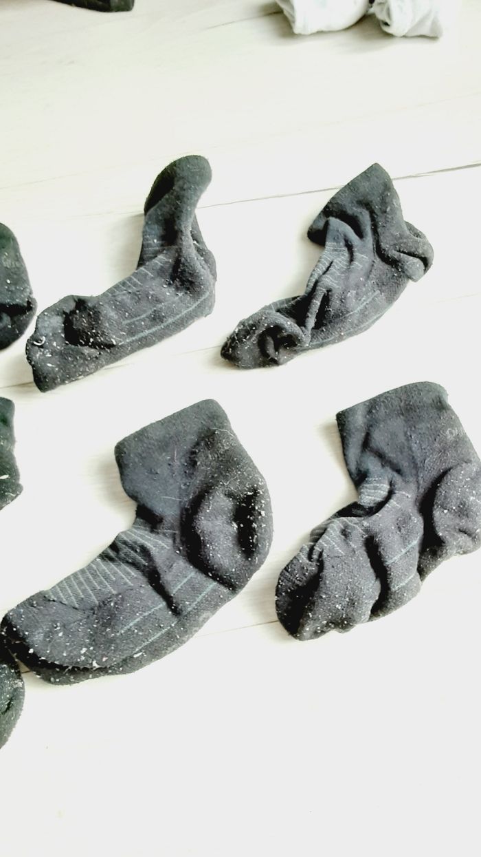 Vêtement mixte garçon  fille lot de 5 paires de chaussettes  noires 35 - 38 - photo numéro 3