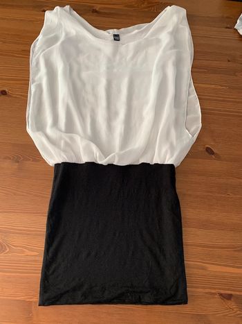 Robe Pimkie S noire et blanche