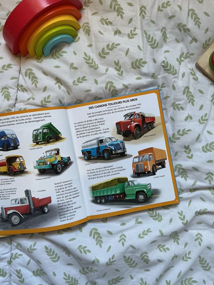 livre l'imagerie des camions éditions fleurus - photo numéro 5