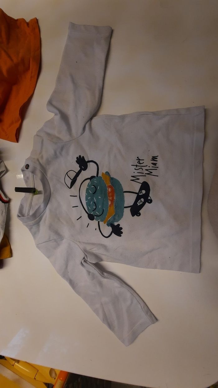 lot de 10 tee shirt manches longues - photo numéro 6