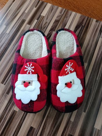 Pantoufle noel