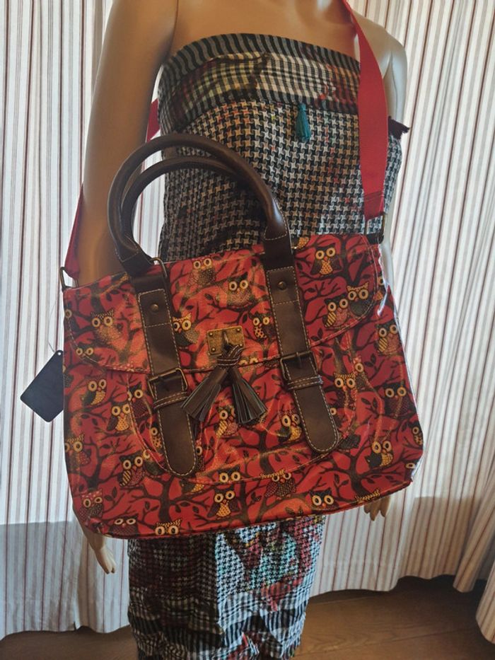 Jolie Sac à main rouge Mfhandbags neuf - photo numéro 14