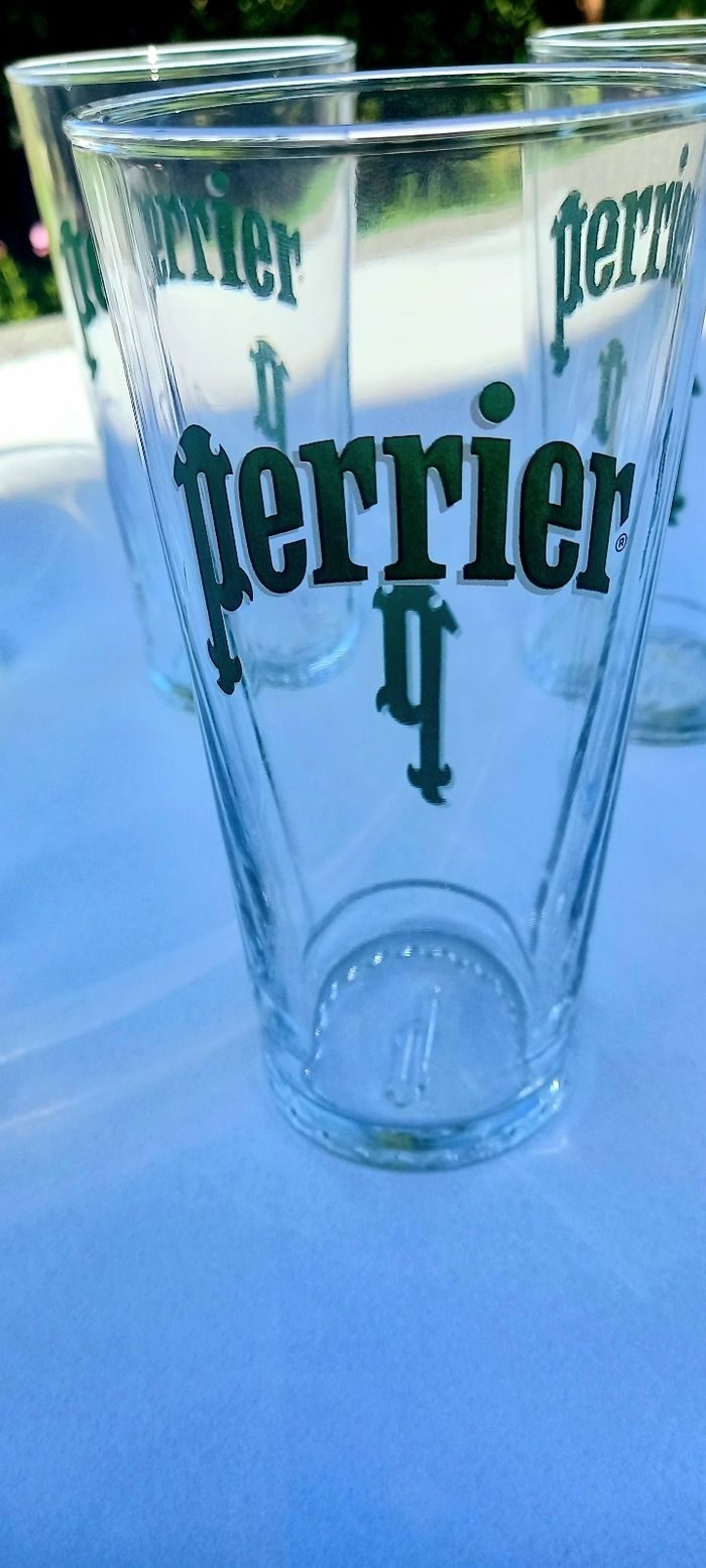 Lot de 6 verres  Perrier - photo numéro 5