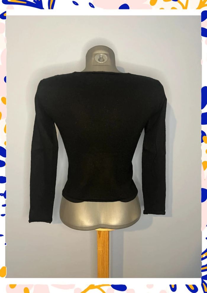 Élégance intemporelle – Pull Court Noir Georges Rech – Taille 3 🖤 - photo numéro 5