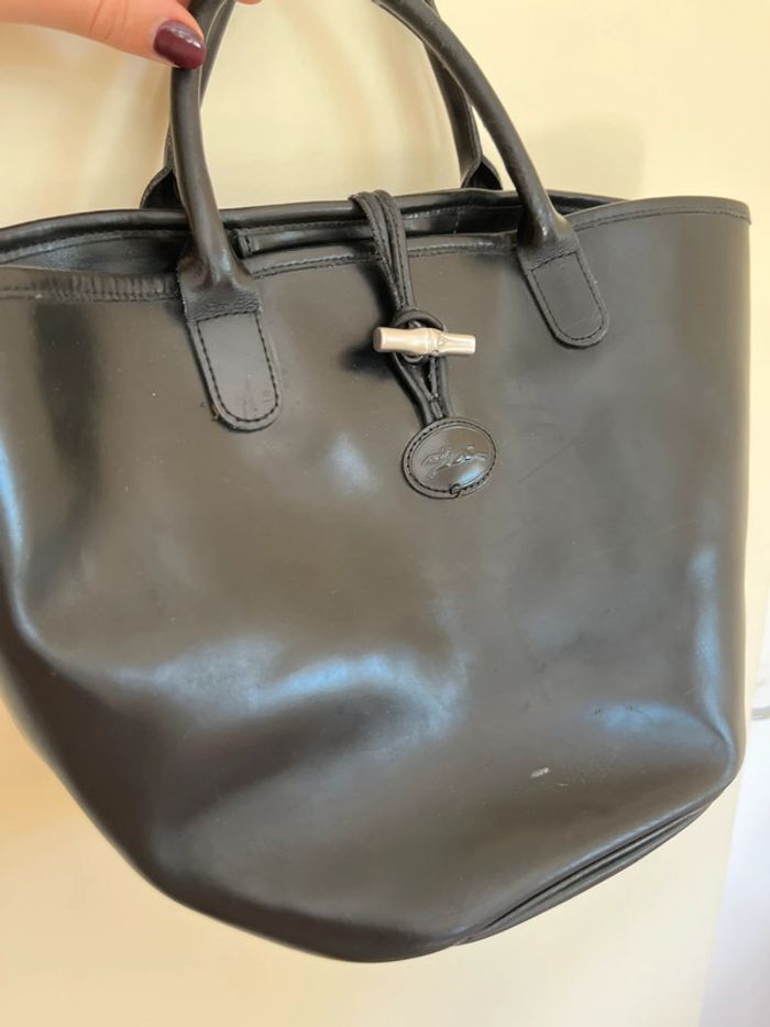 Sac vintage Longchamp noire - it bag - photo numéro 7