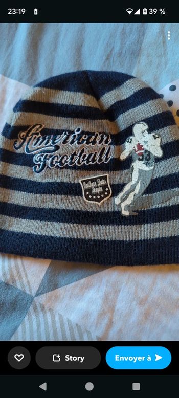 Bonnet américain football